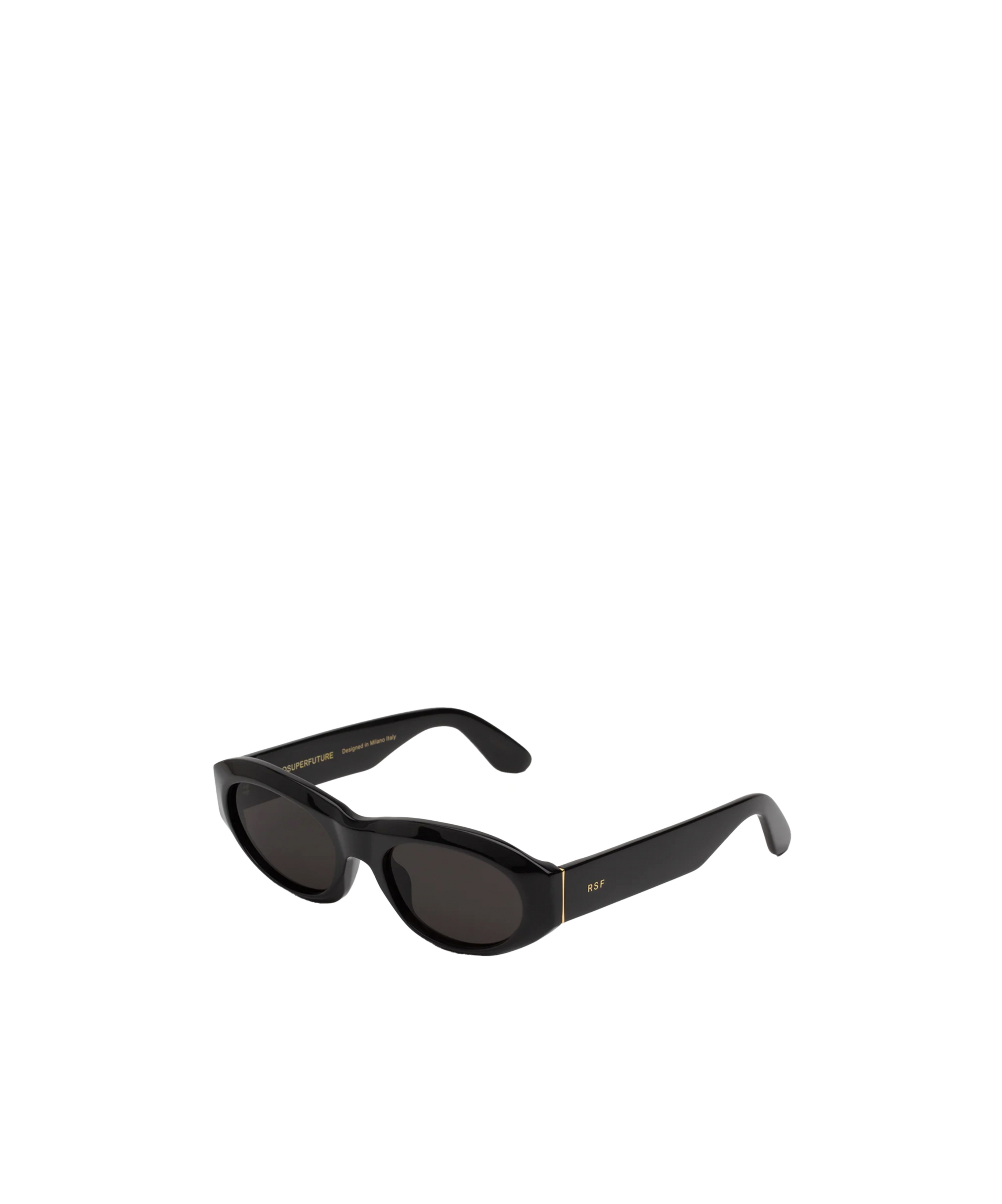 Retrosuperfuture Geometric Sunglasses In Black