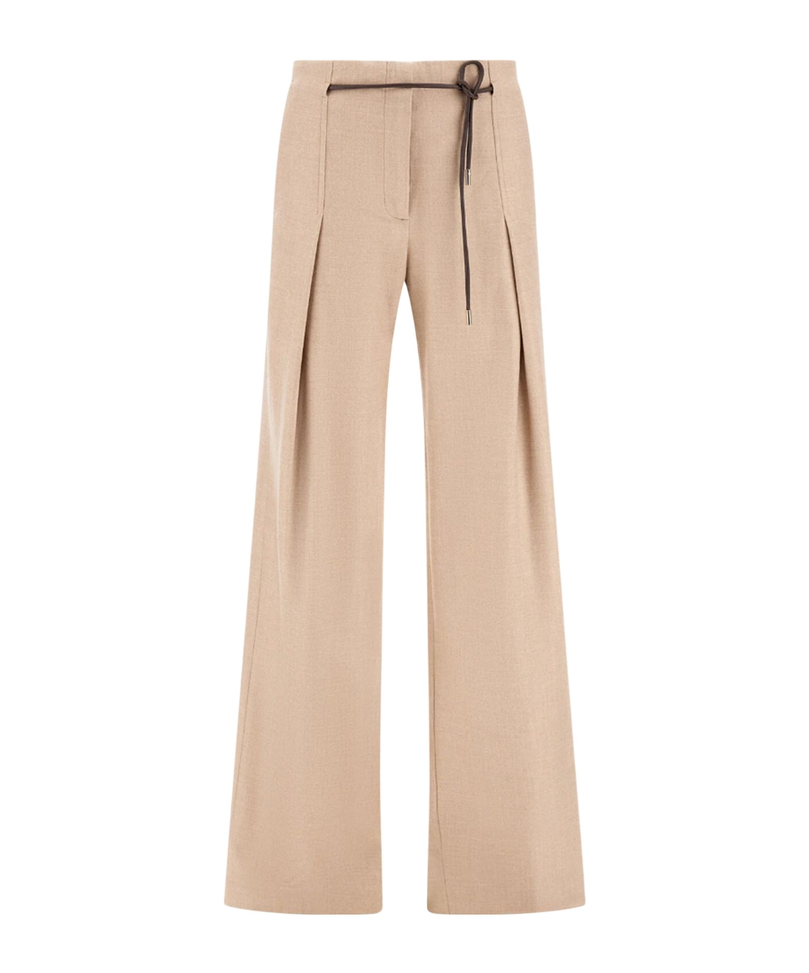 Herno Bi-stretch Lurex Wool Trousers In Pattern