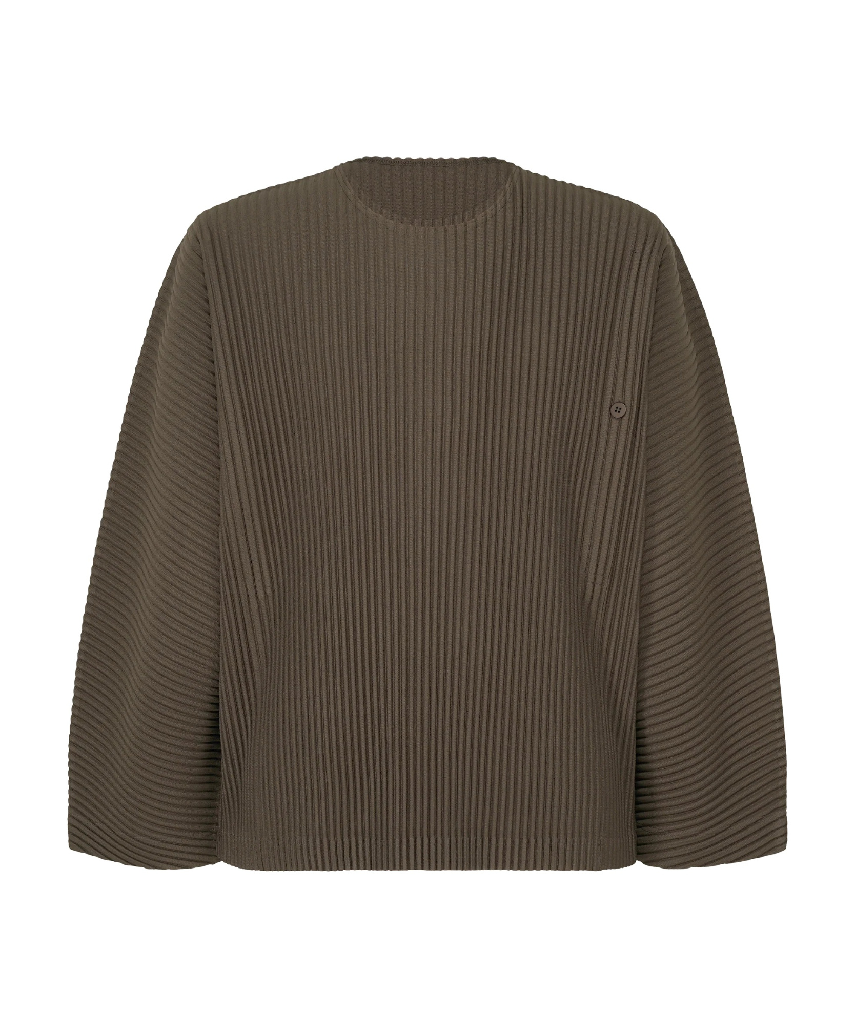 Issey Miyake Turbine Top In Brown