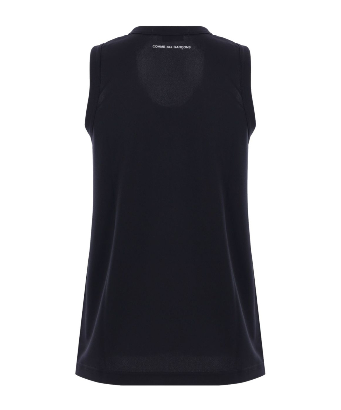 Shop Comme Des Garçons Sleeveless Vest In Black