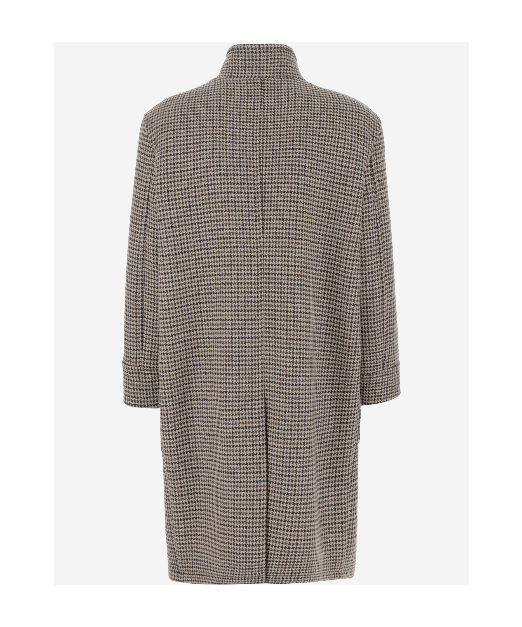 Tagliatore Wool Blend Coat In Gray