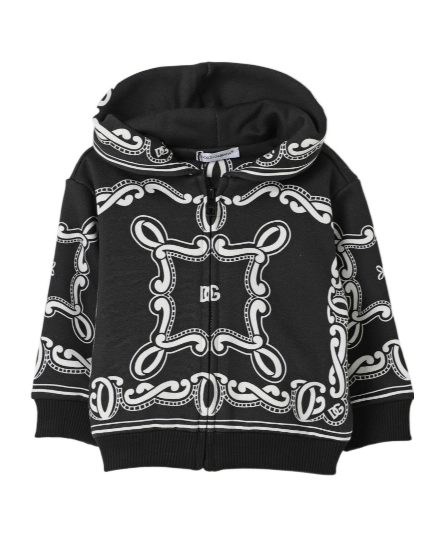 Dolce & Gabbana Bandana-print Hoodie