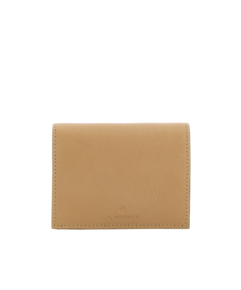Il Bisonte Snap Wallet In Nude