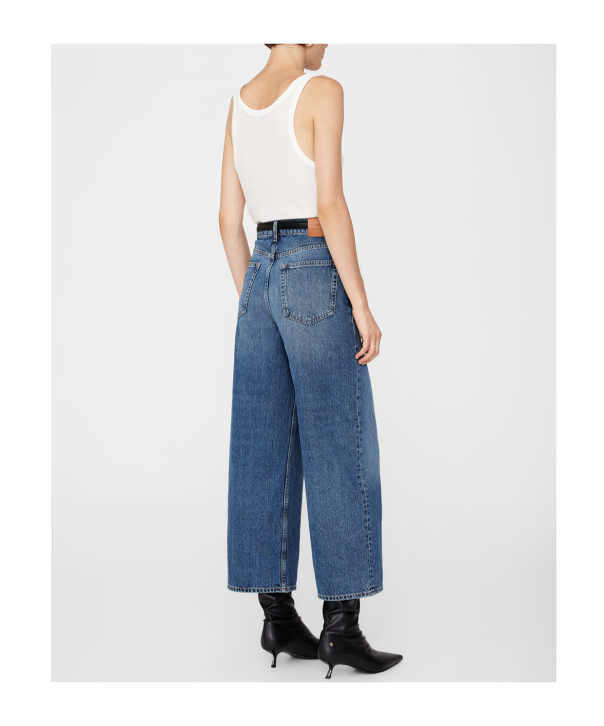 Anine Bing Briley Straight-leg Jeans In Blue