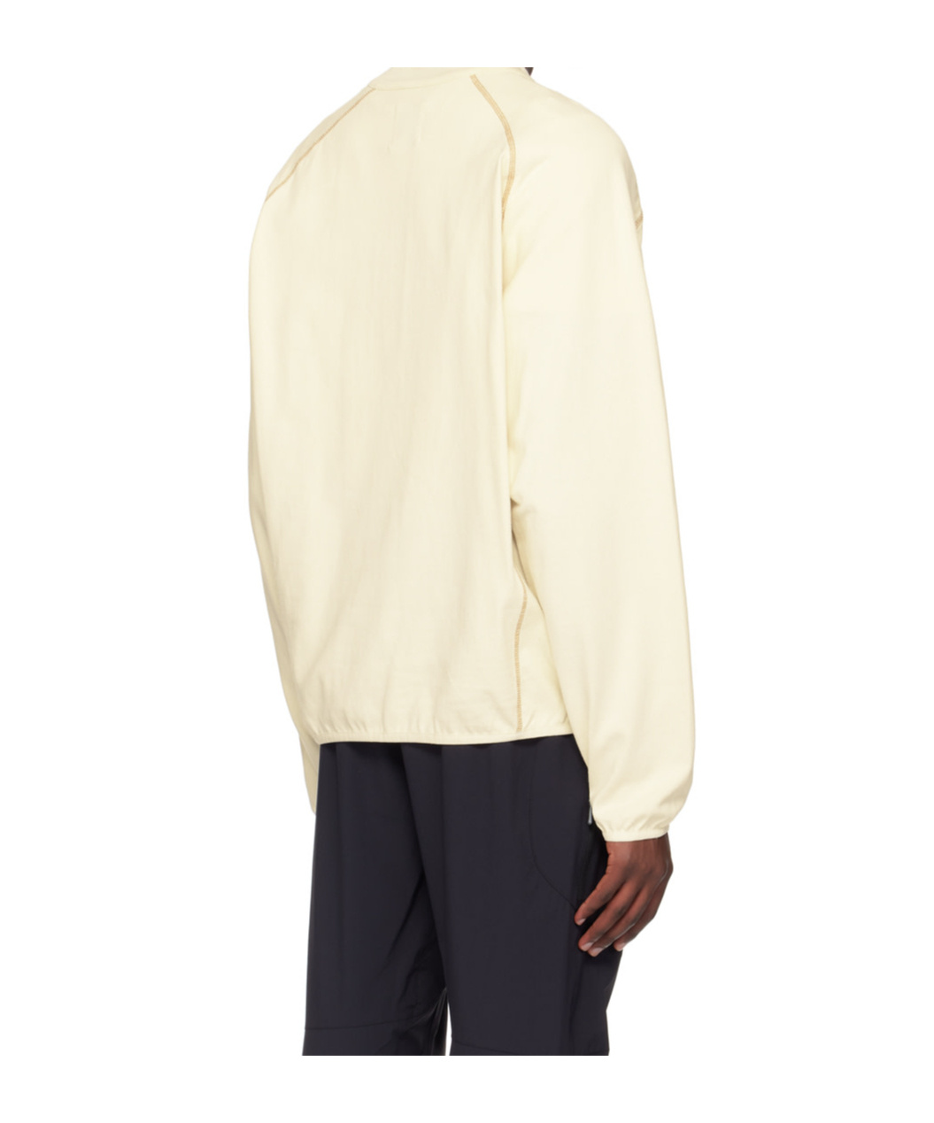 Roa Long-sleeved Pullover In White
