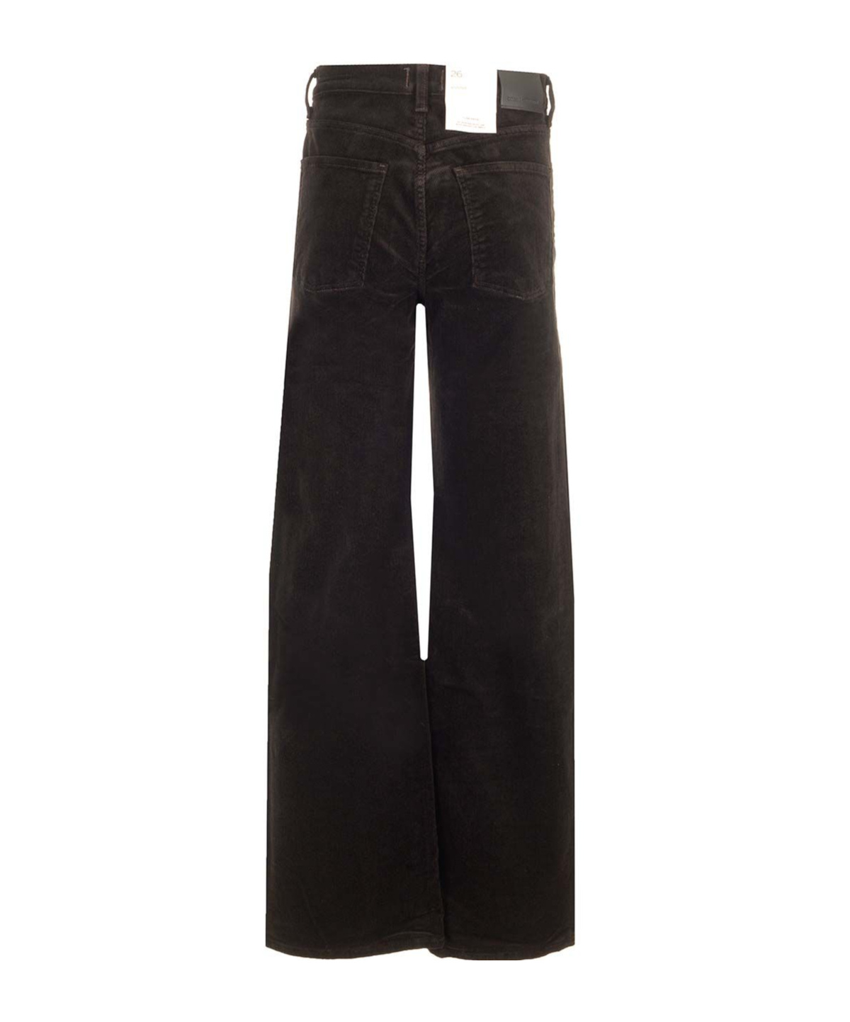 Citizen Of Humanity Annina 33 Zip Fly In Corduroy In Black