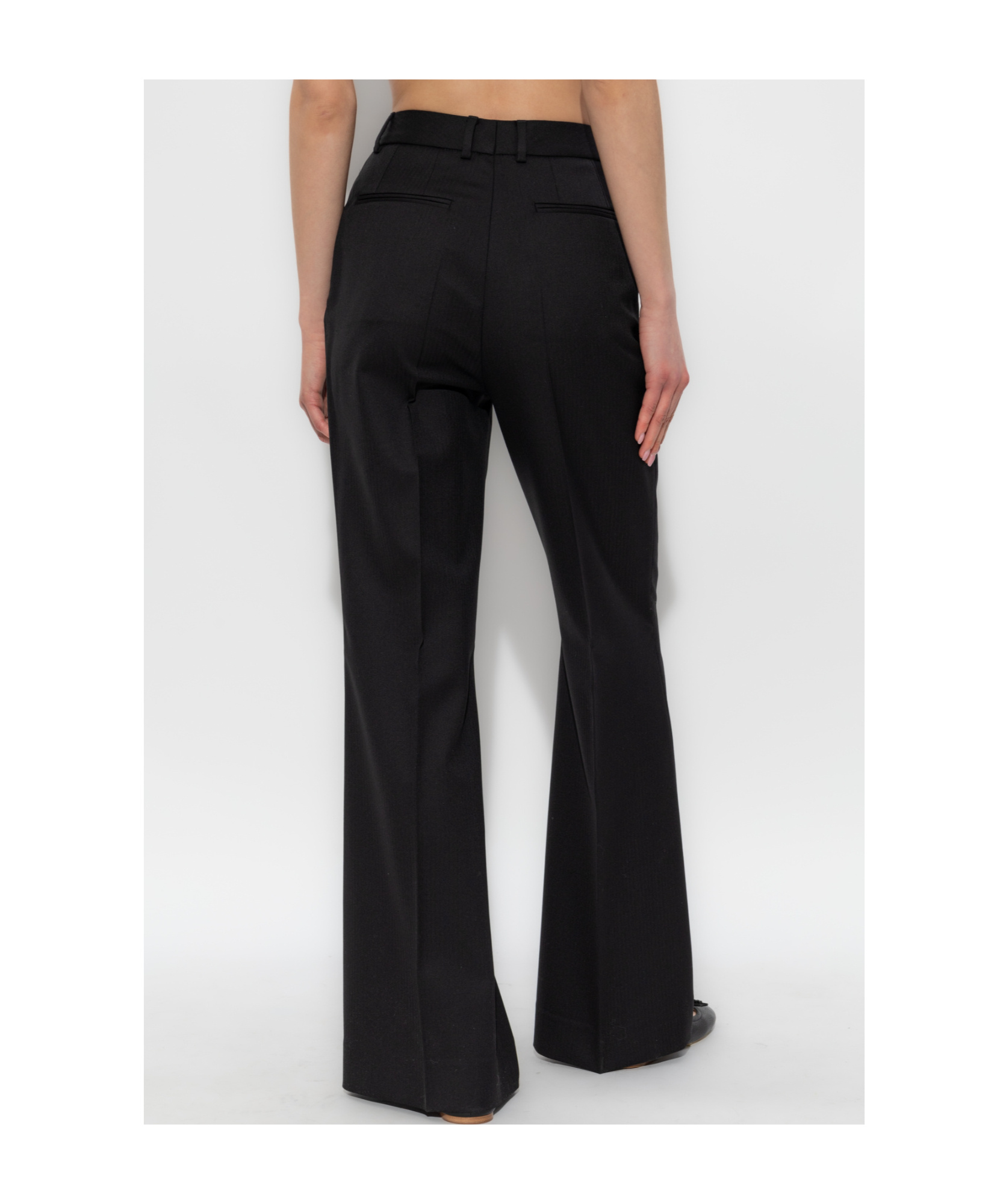 OFFICINE GENERALE VIRGIN WOOL TROUSERS