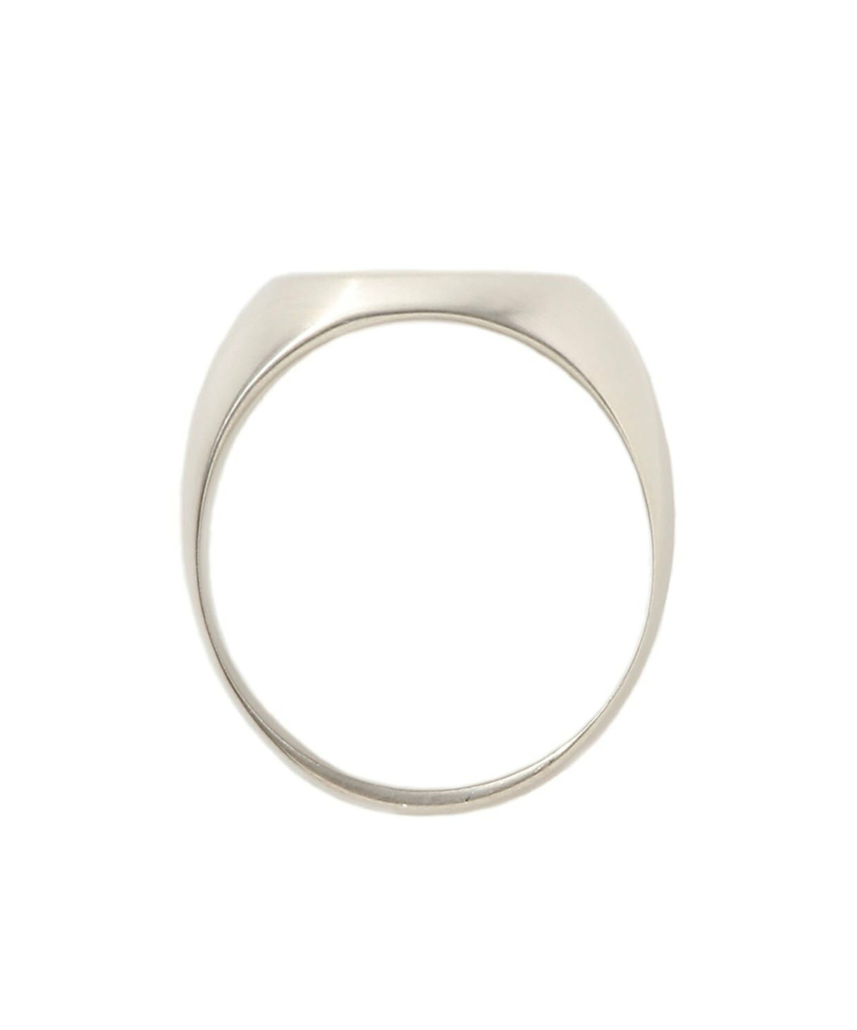 Jil Sander Logo Ring In White