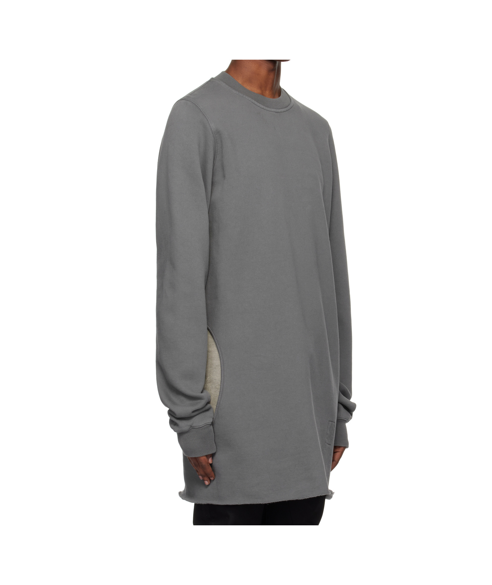Rick Owens Drkshdw Porterville Pullover In Gray