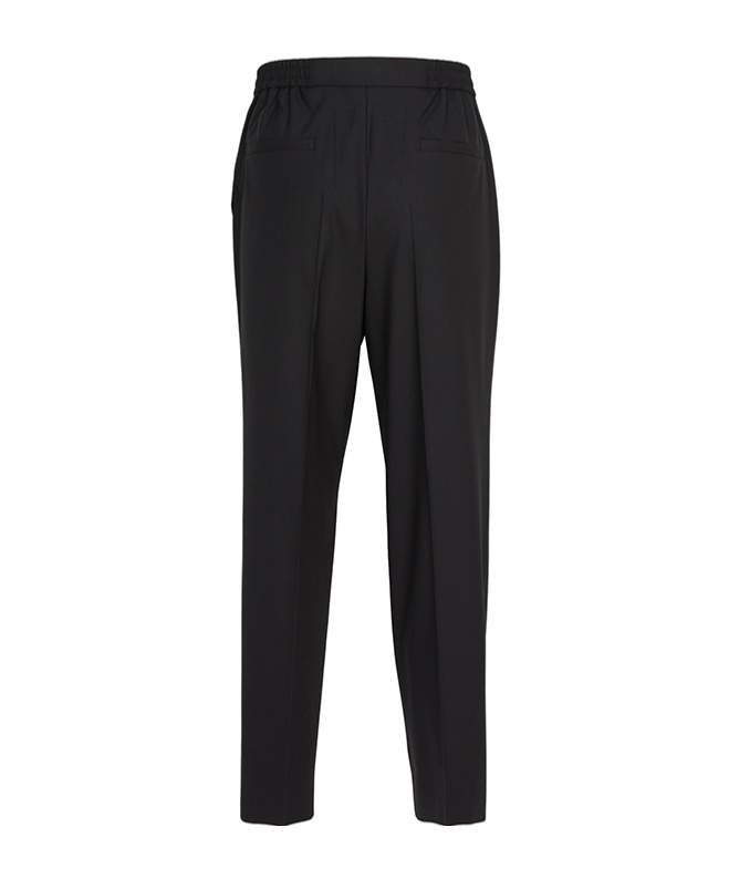Hugo Boss Tapered Trousers In Black