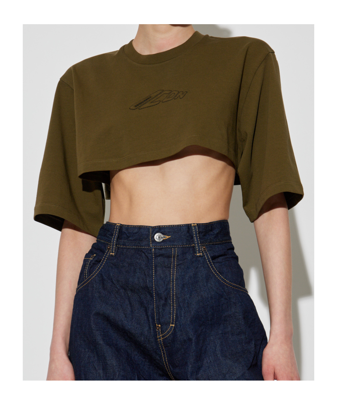 Dsquared2 Cropped T-shirt