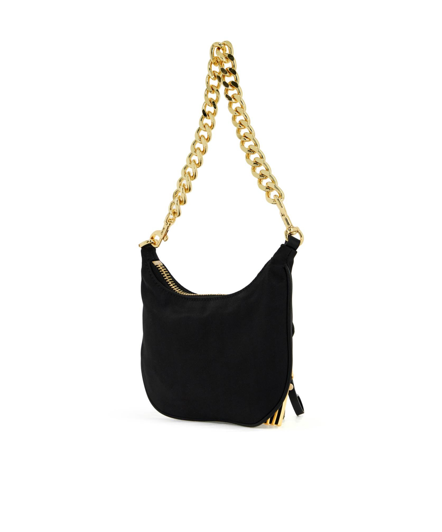 Moschino Mini Shoulder Bag With Strap In Black