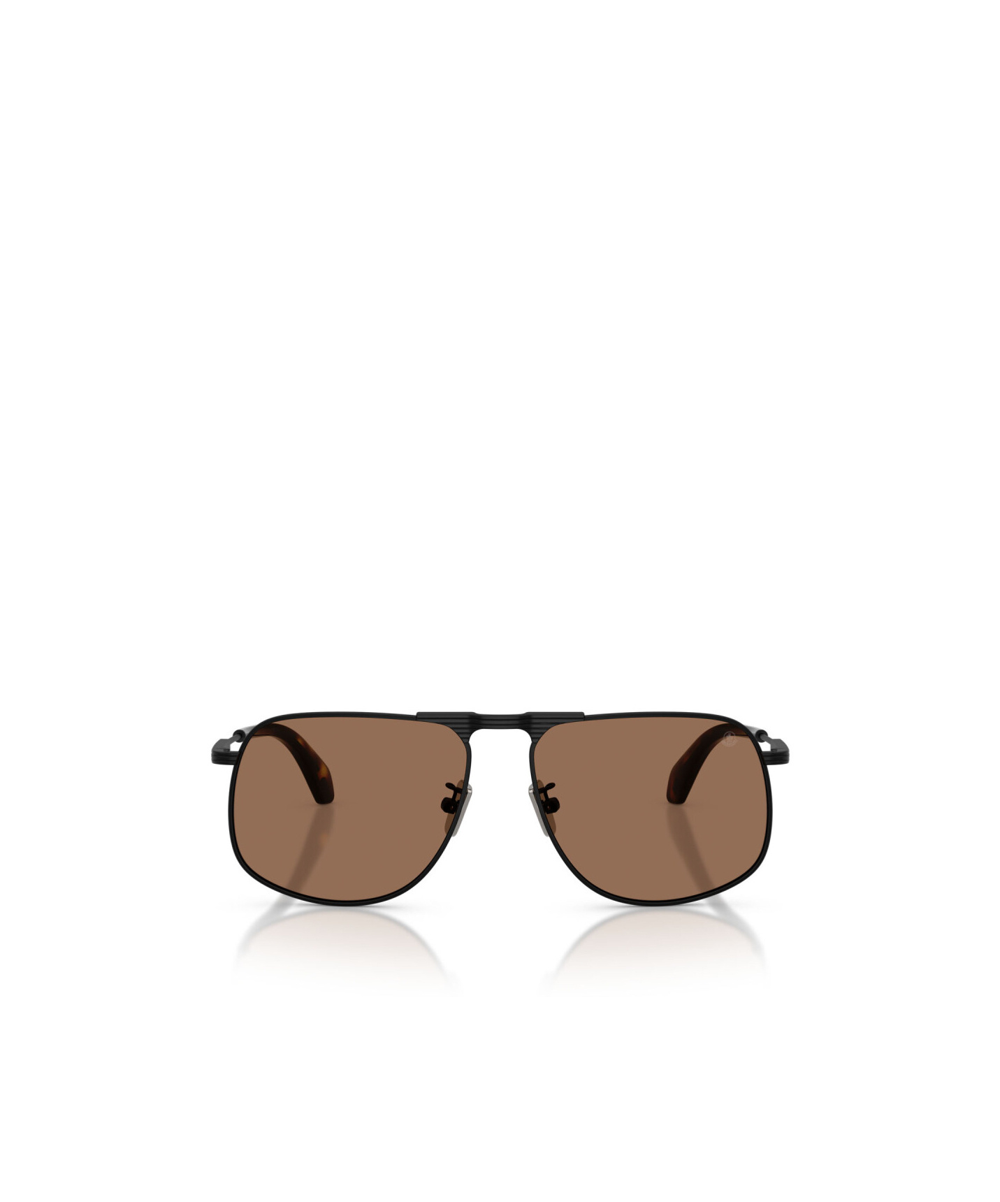 Moncler Full Frame Sunglasses In Brown