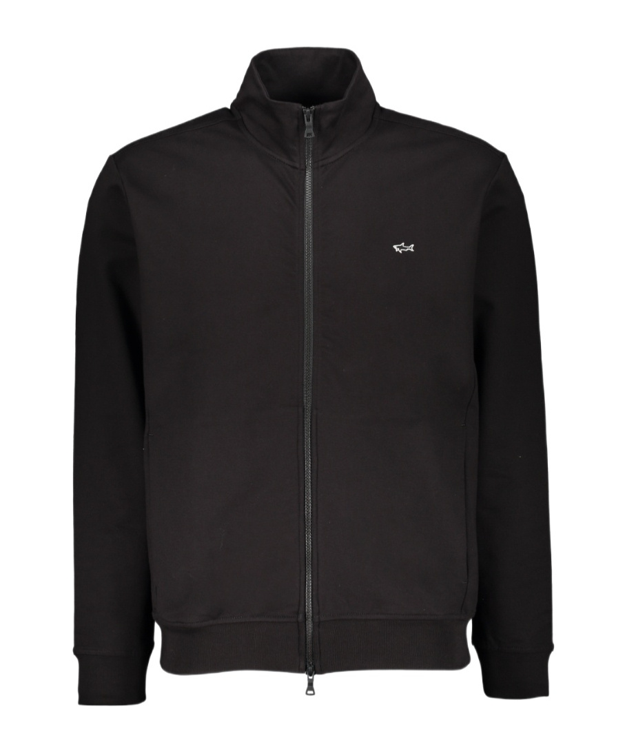 Paul & Shark Zipper Sweatshirt In Black