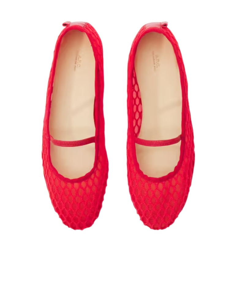 Apc A.p.c. Flat Shoes In Red