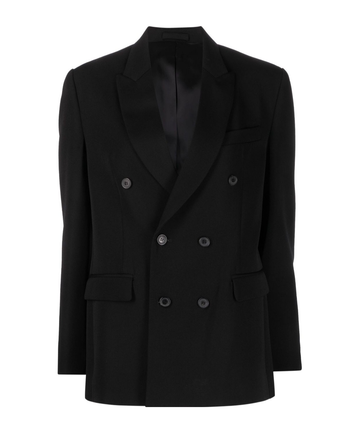 Wardrobe.nyc Wardrobe. Nyc Double Breasted Blazer In Black
