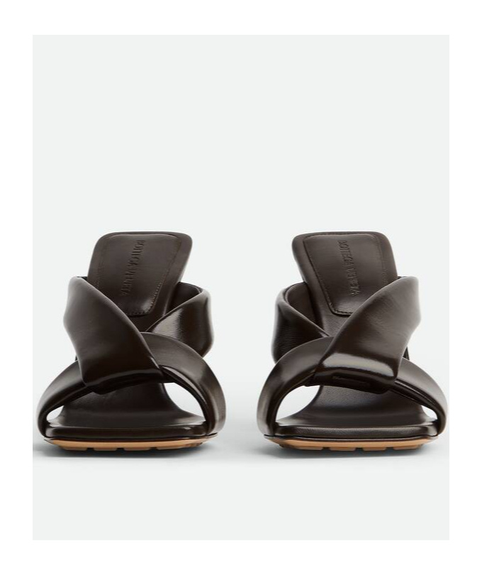 Bottega Veneta Riva Crossover Strap Sandal In Fondant