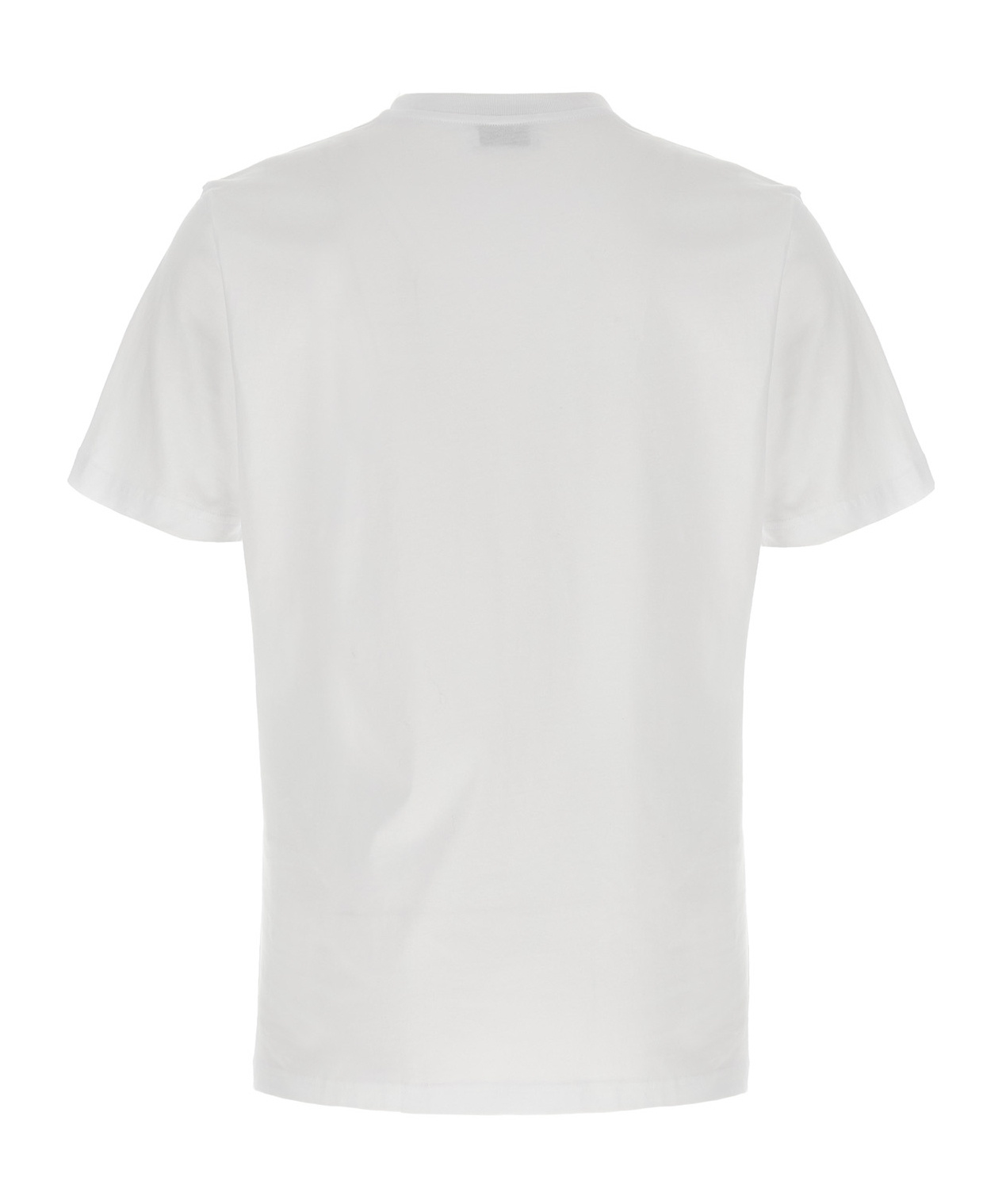 Moschino Teddy Logo Print Crewneck T-shirt In White