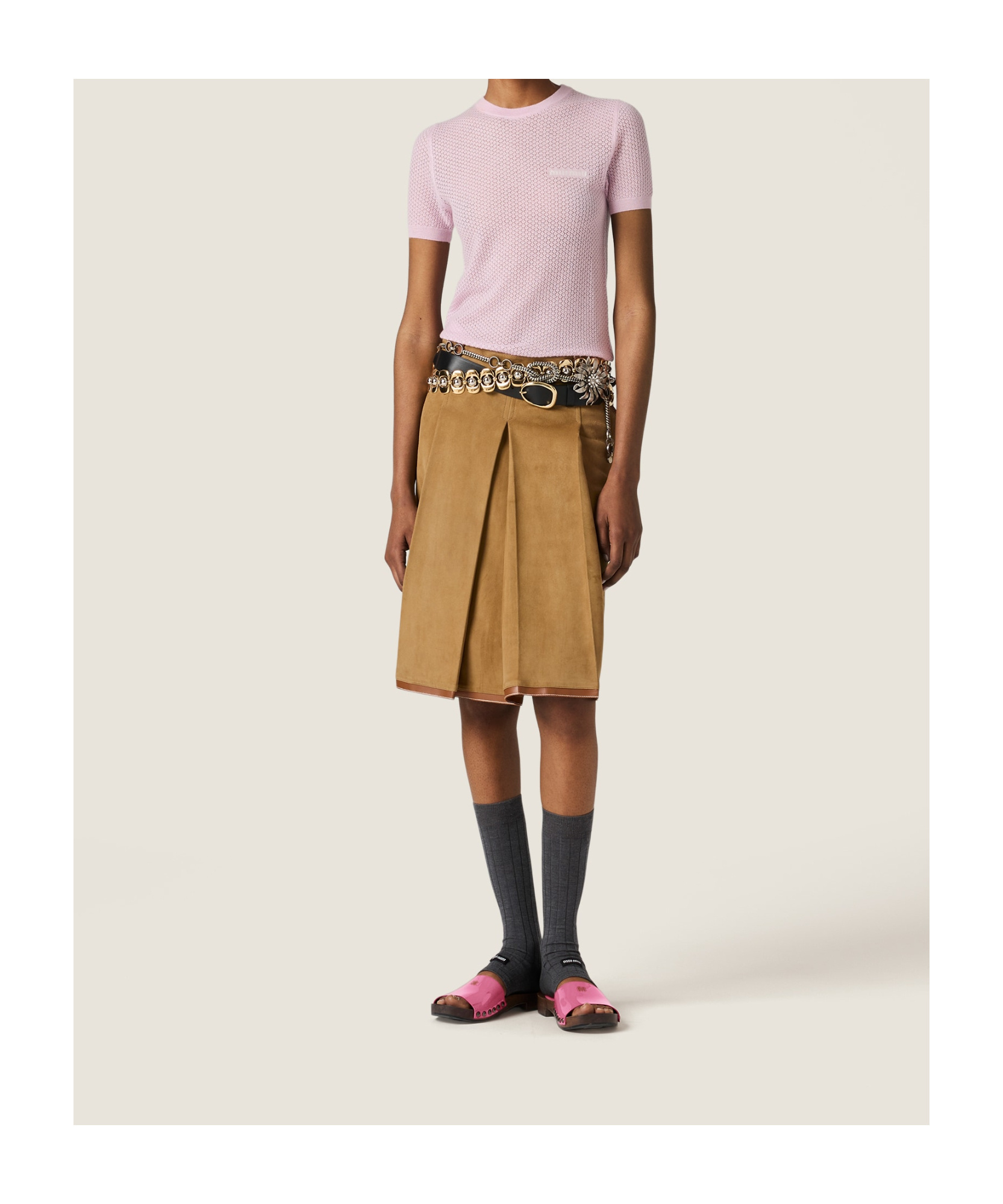 Miu Miu Short-sleeved Sweater