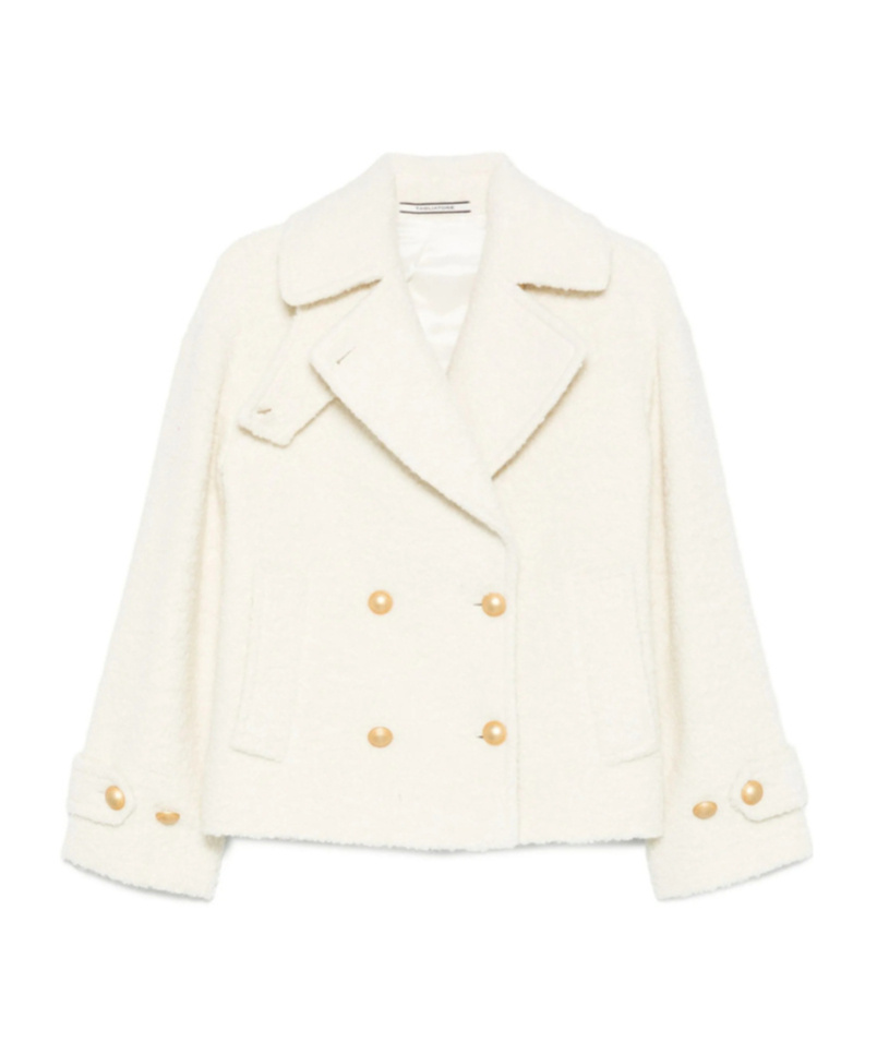 Tagliatore Double-breasted Buttoned Jacket In Pink