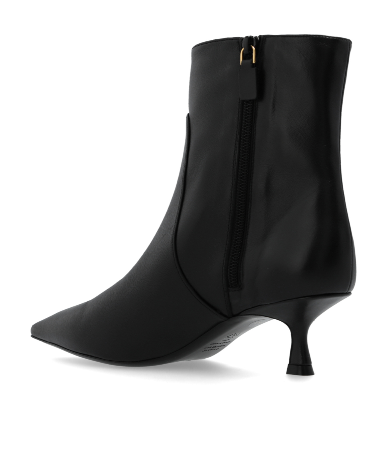 Stuart Weitzman High-heeled Ankle Boots In Black