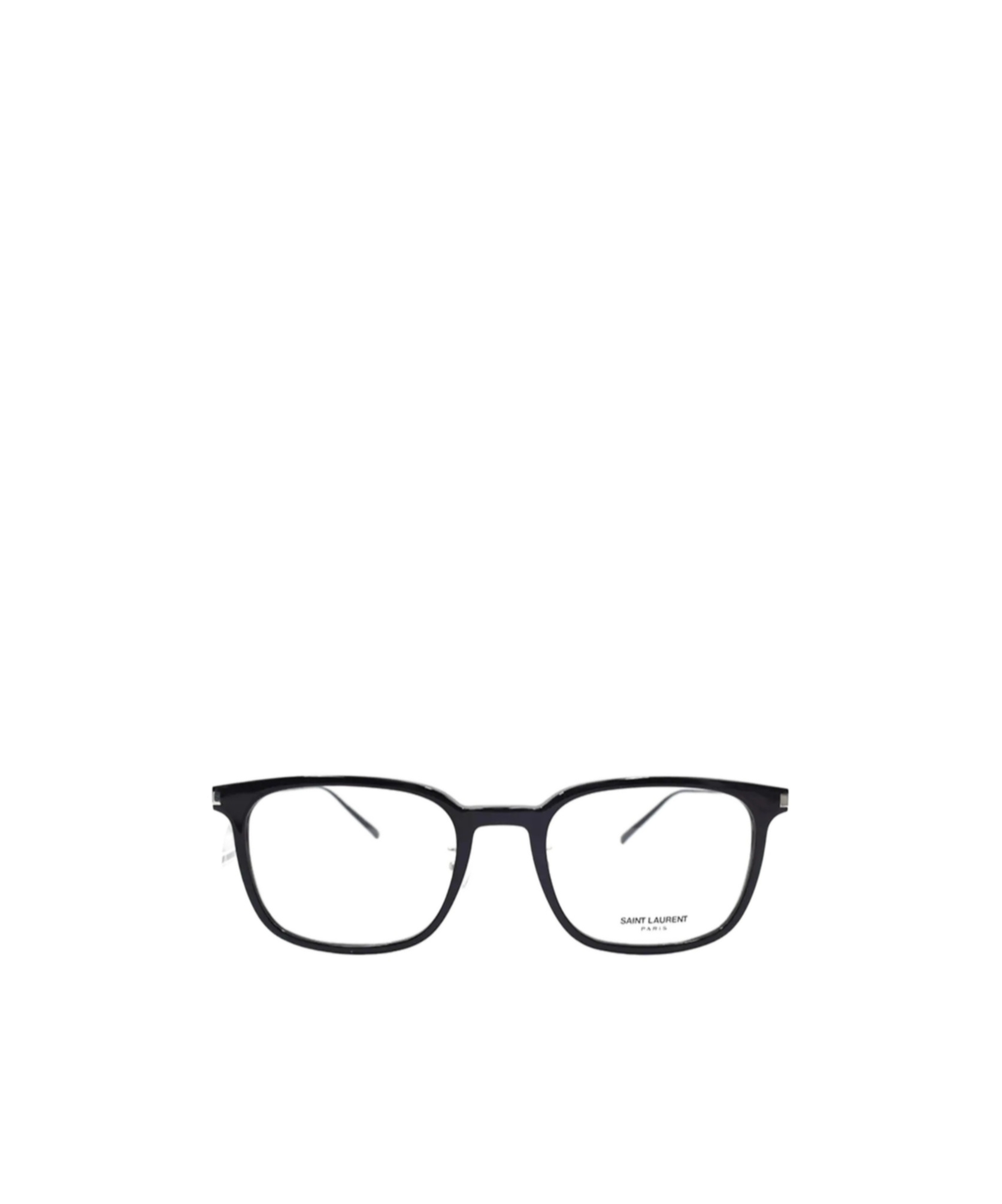 Saint Laurent Logo Flat Mirror In Black