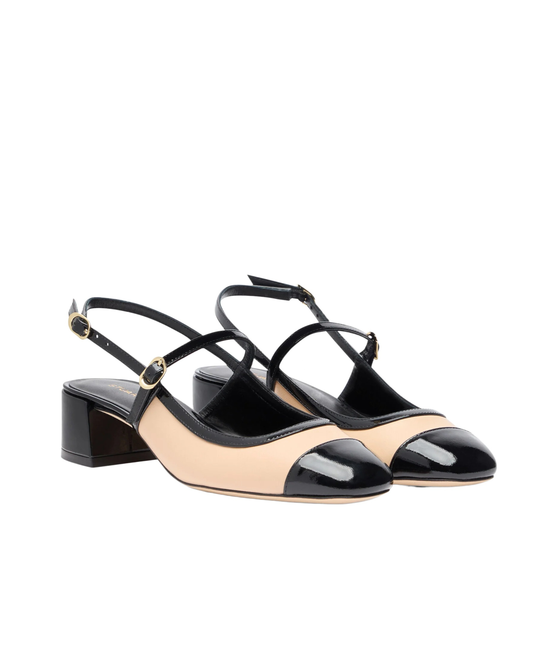 Stuart Weitzman Beige Slingback Pumps