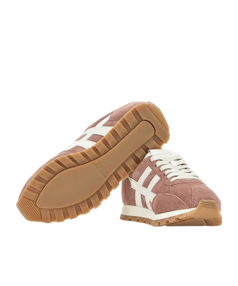 Hogan Women's 86er Suede Sneakers In White
