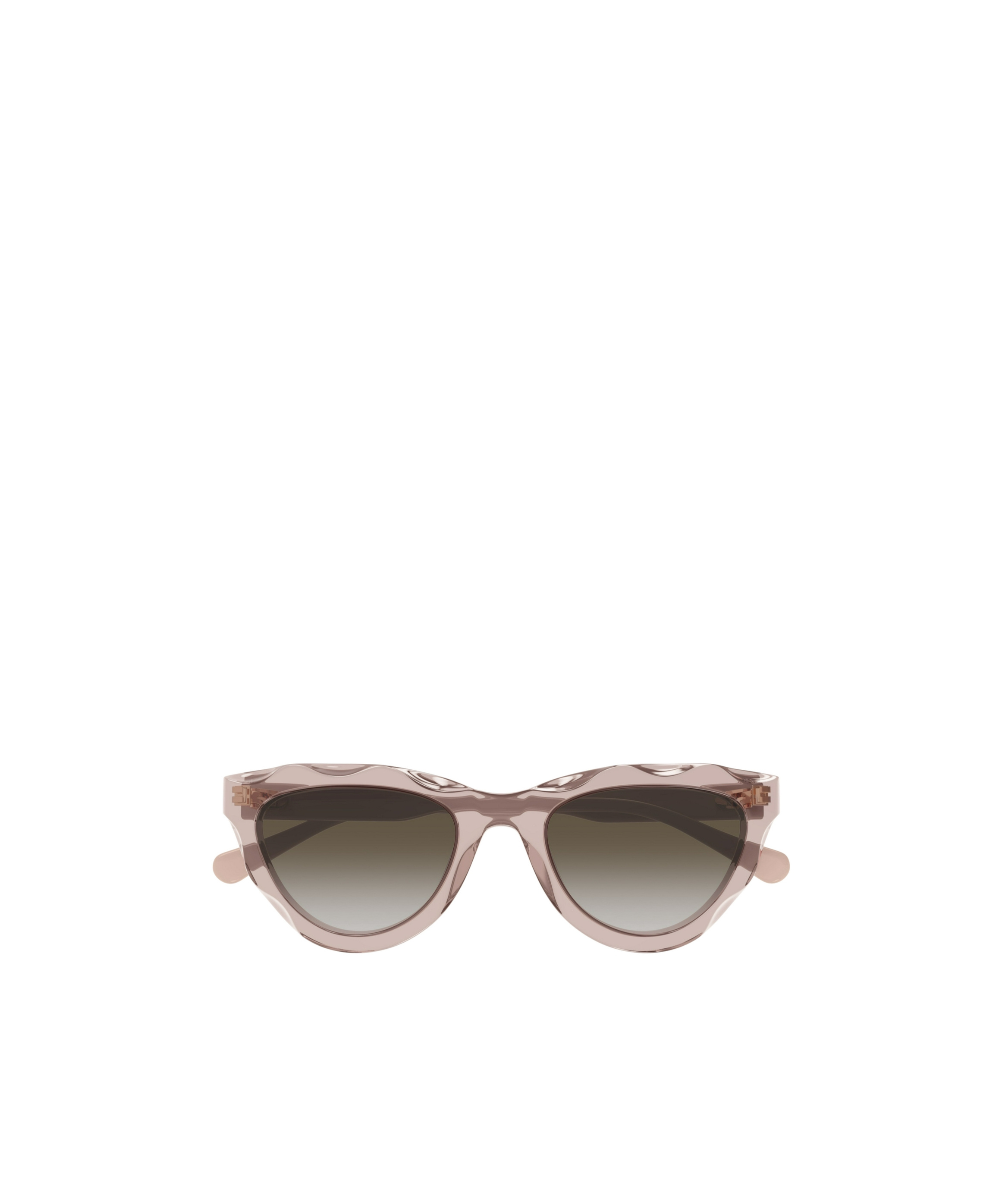 Chloé Eyewear Cat-eye Sunglasses In Dark Peach Color