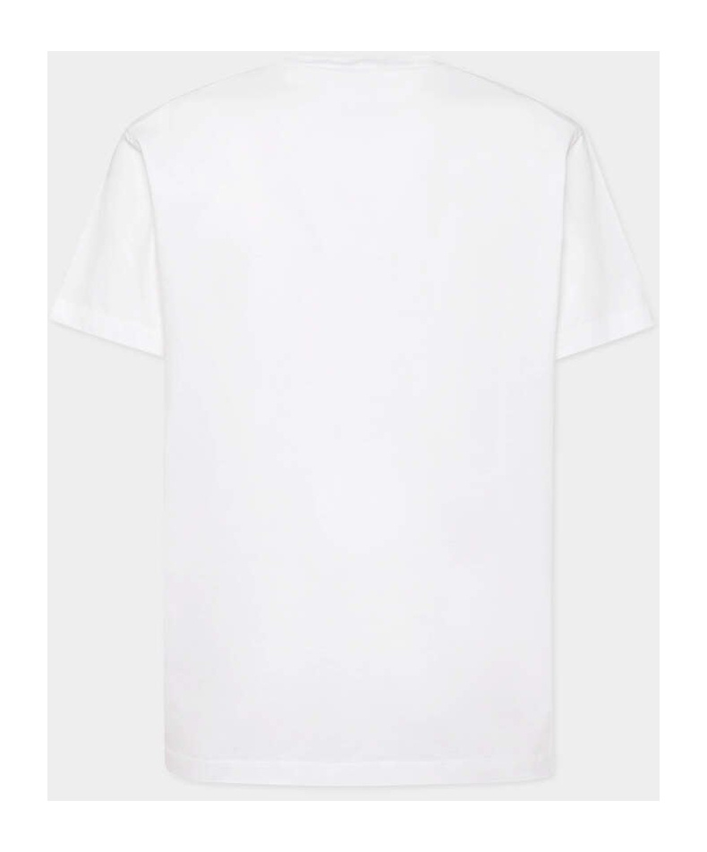 Dsquared2 Logo Printed Crewneck T-shirt In White