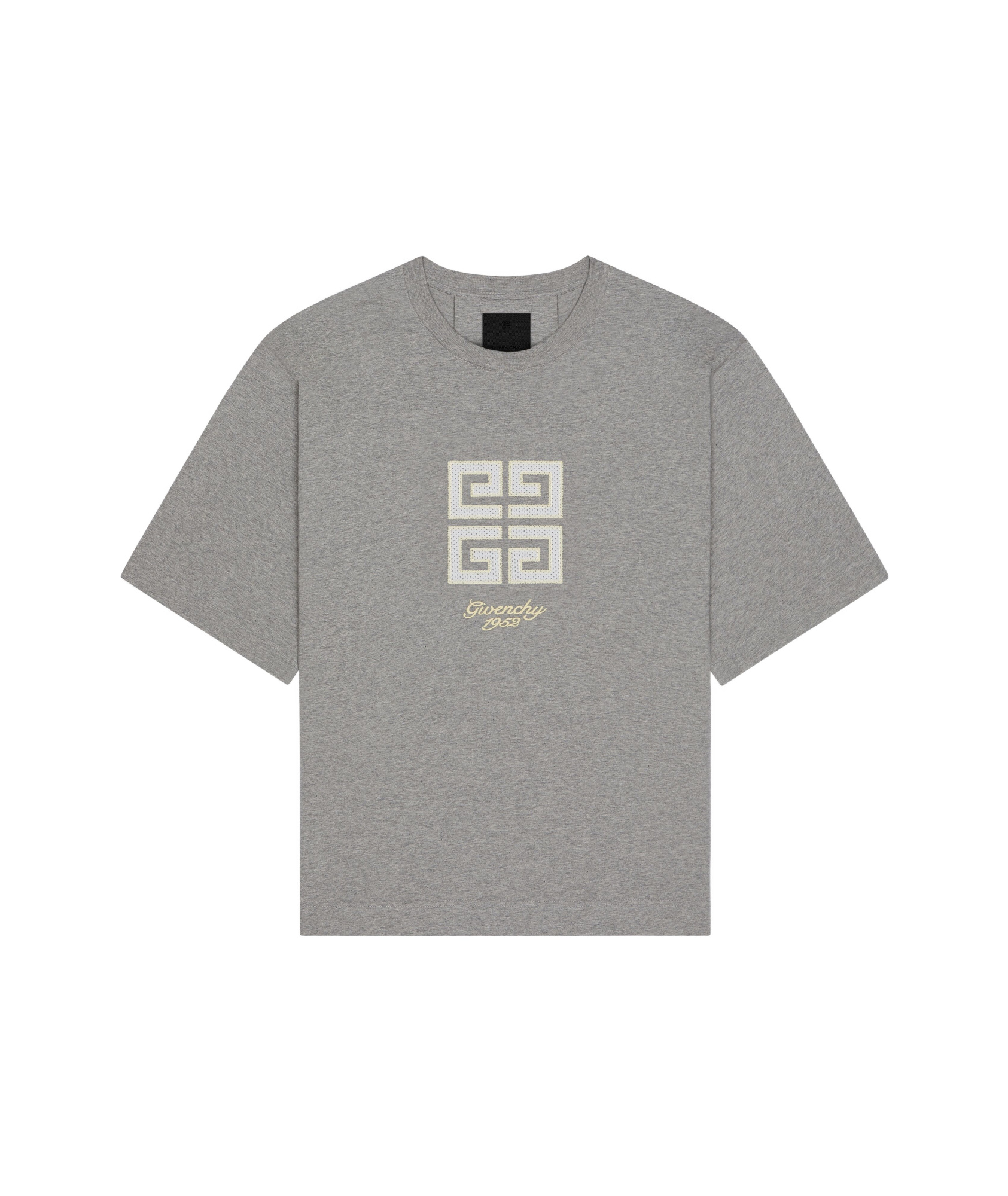 Givenchy 4g T-shirt In Cotton In Gray
