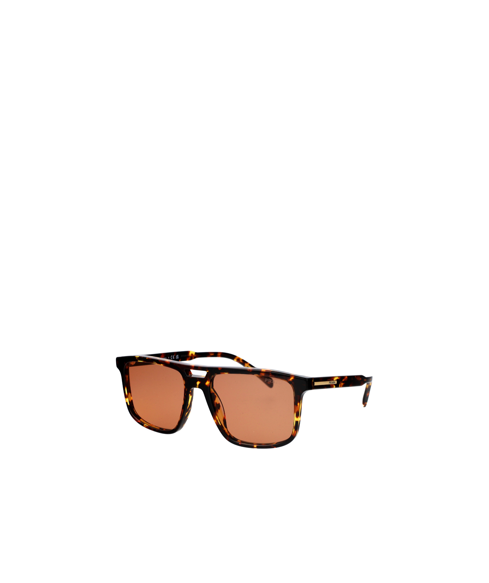 Prada Eyewear Rectangular Frame Sunglasses In Pink