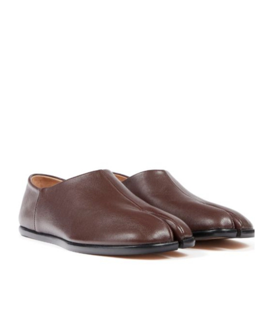 Shop Maison Margiela Tabi Babouche Slip-on Loafers In Multicolor