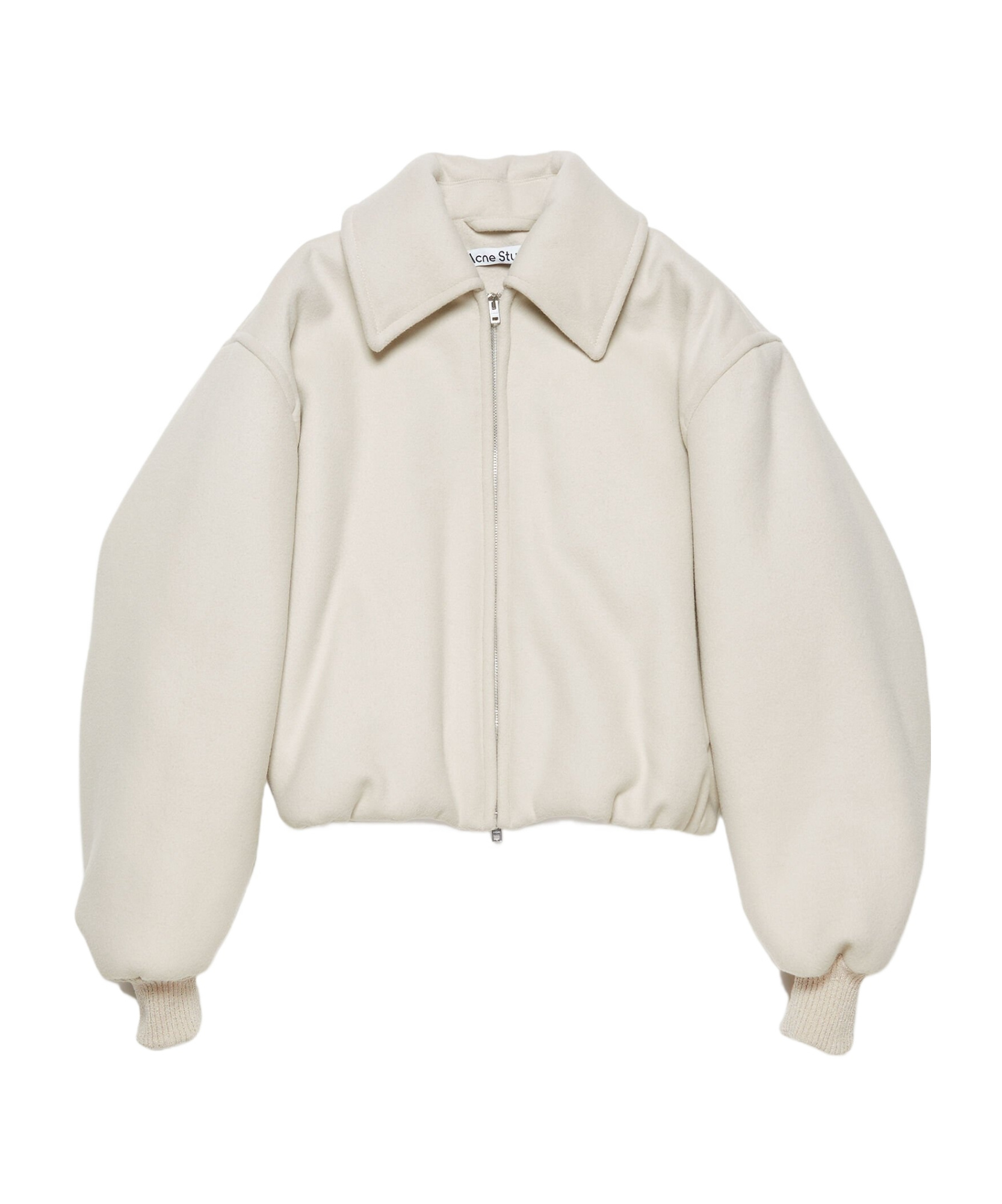 Acne Studios Bomber Jacket In White