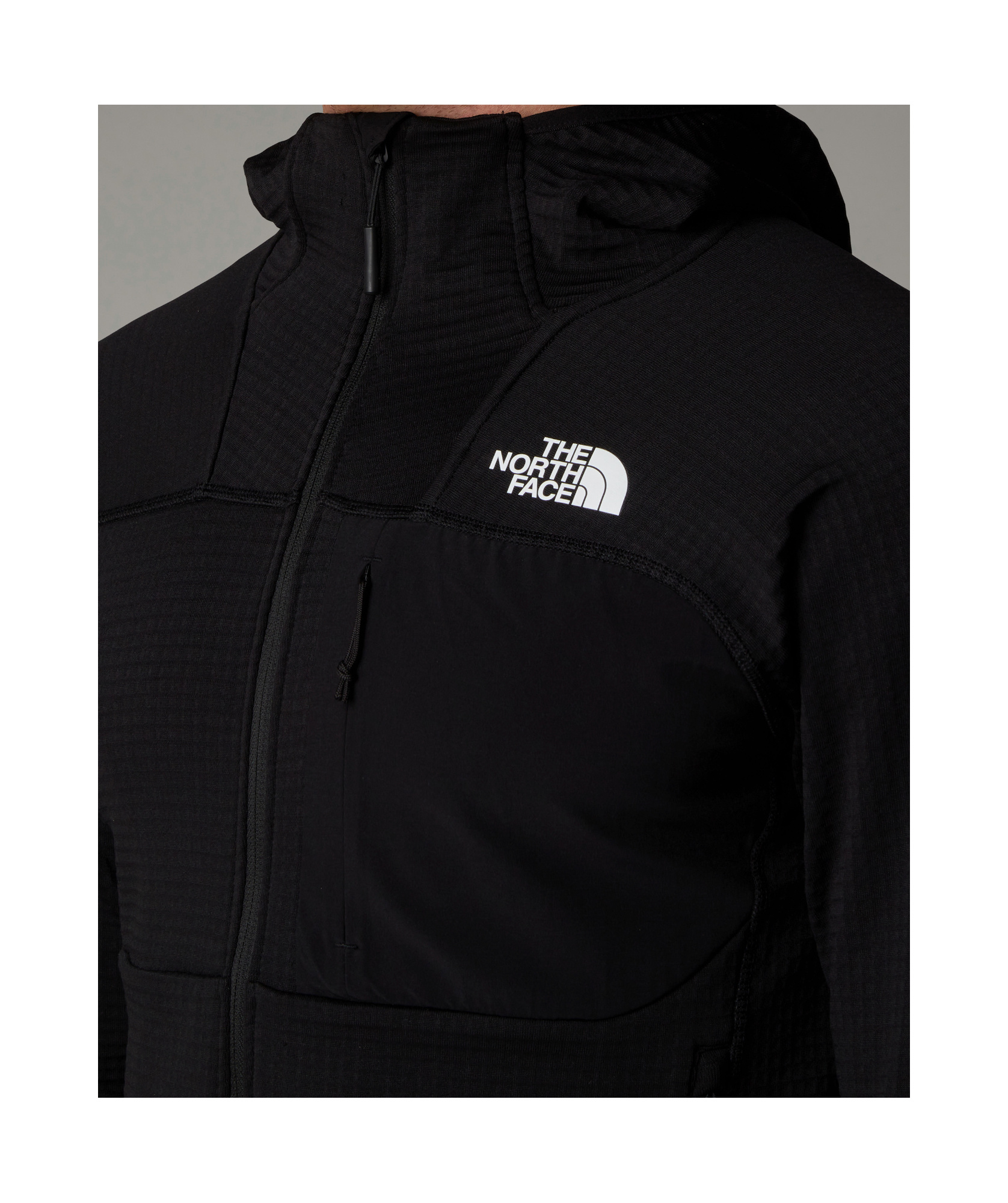 Shop The North Face Logo-print Hoodie In Black