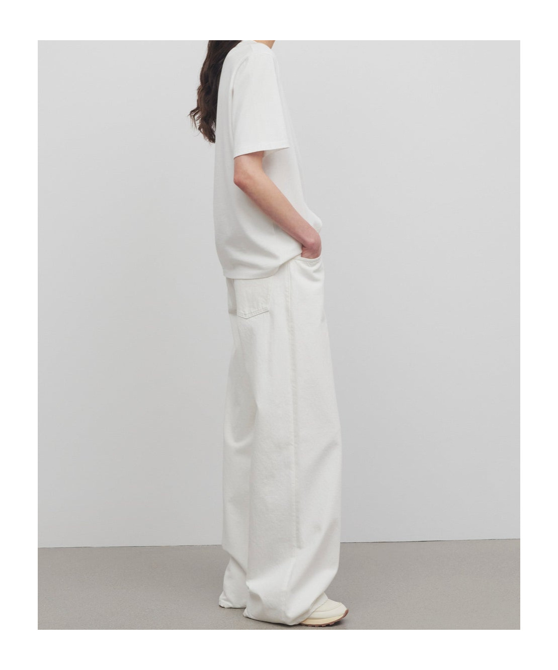 The Row Eglitta Jeans In White
