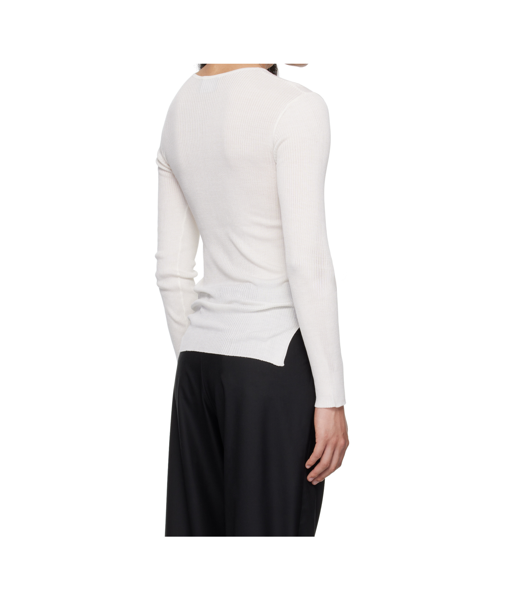 Enfants Riches Deprimes Long-sleeved Sweater In White