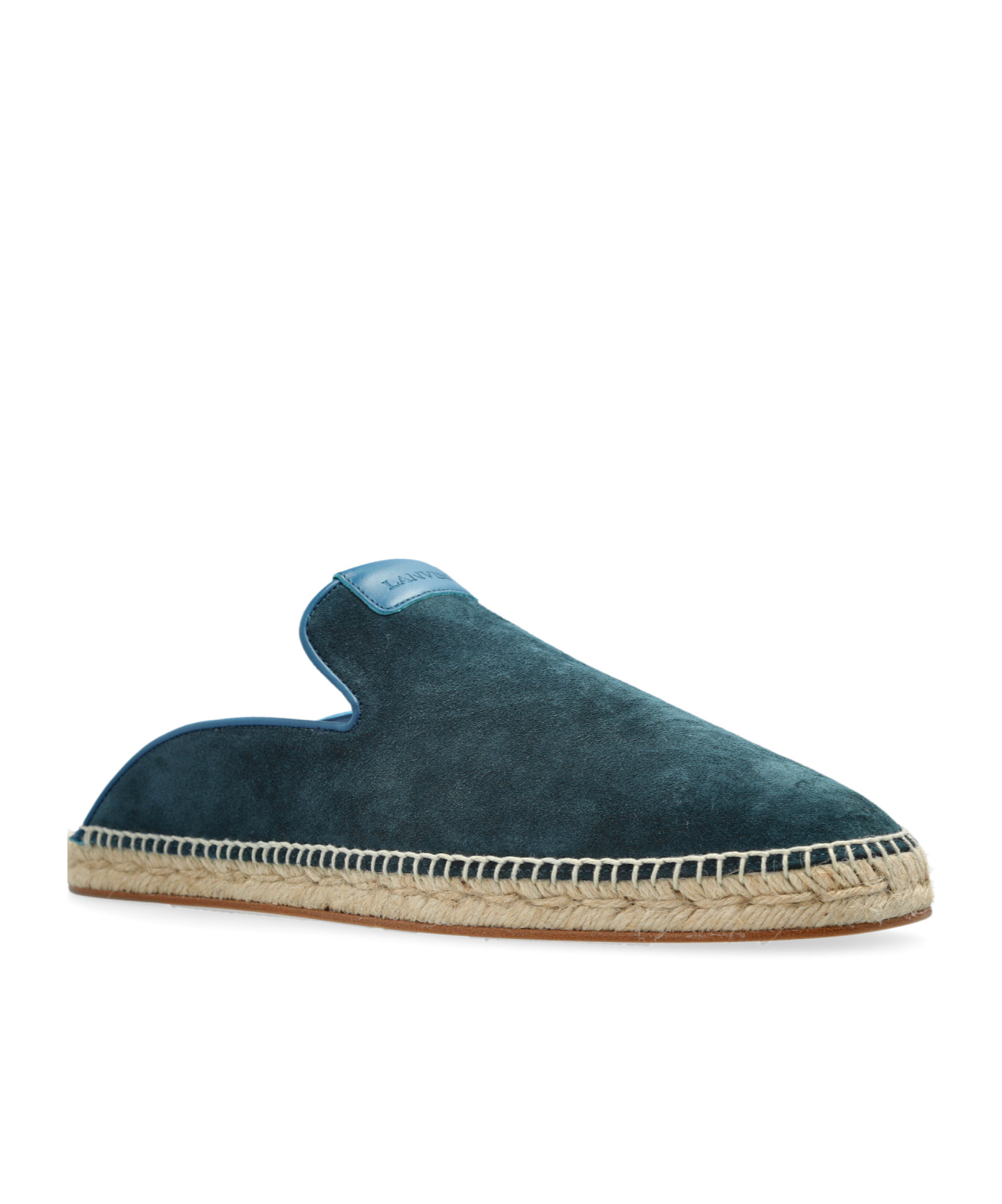 Lanvin Round Head Muller Shoes In Green