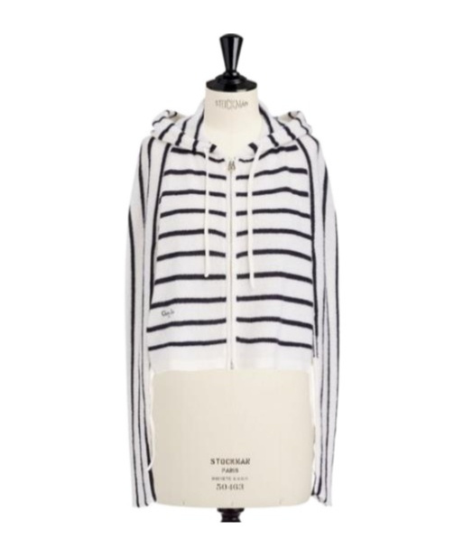 Dior Hooded Zipped Cardigan