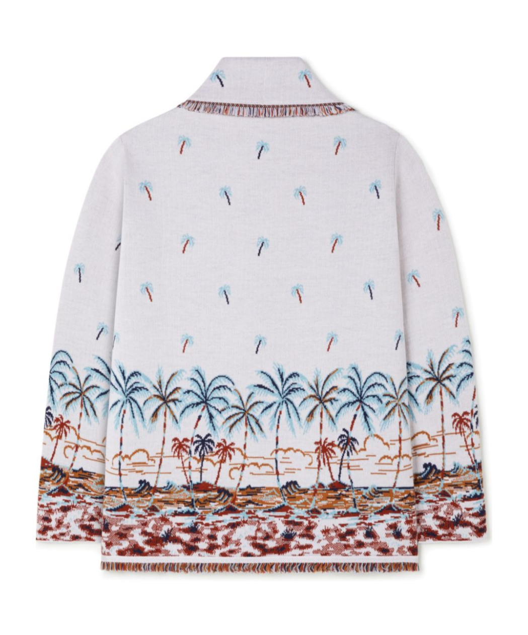Alanui The Tale Of Hawaiian Cardigan In White