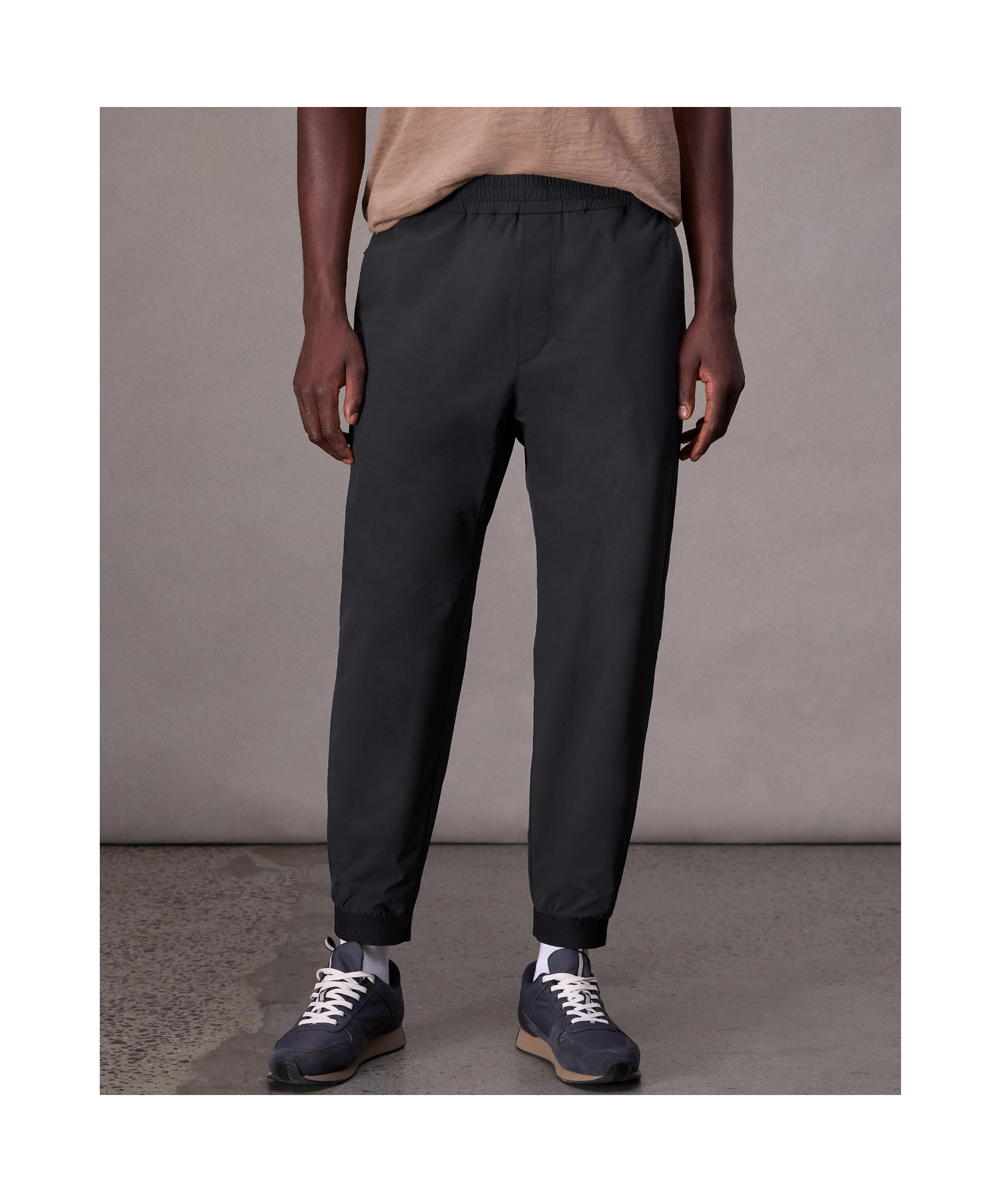 Rag & Bone Elastic Waist Sweatpants In Black