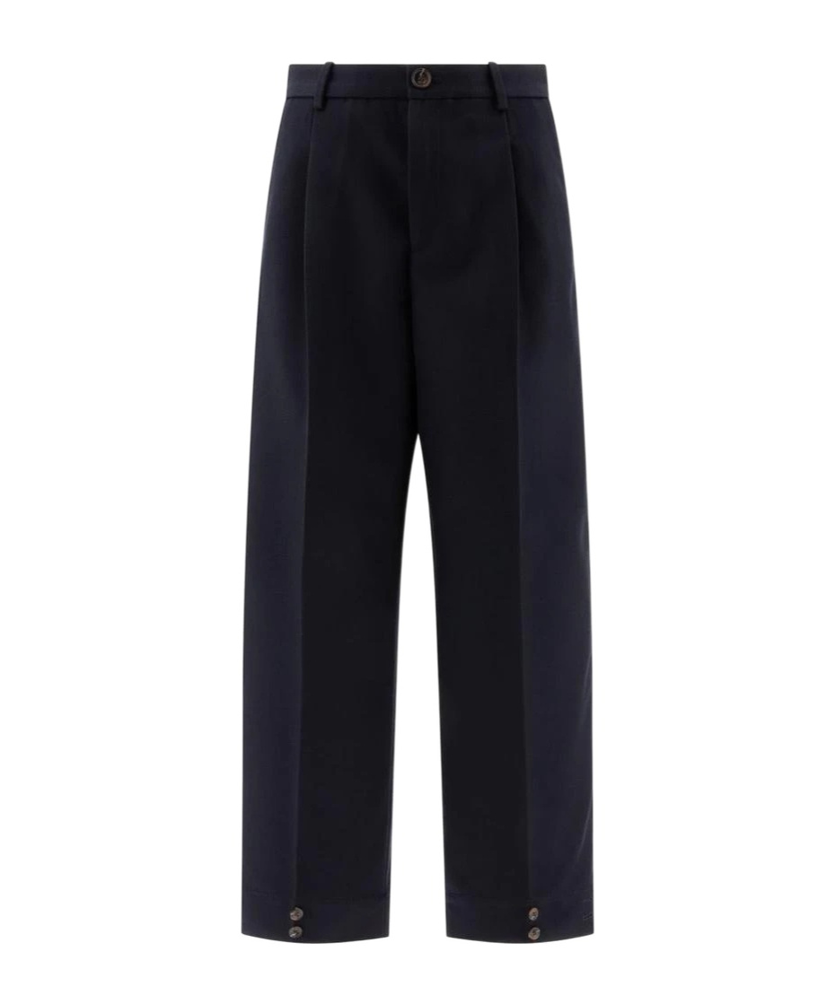 Soeur High-waisted Casual Pants In Black