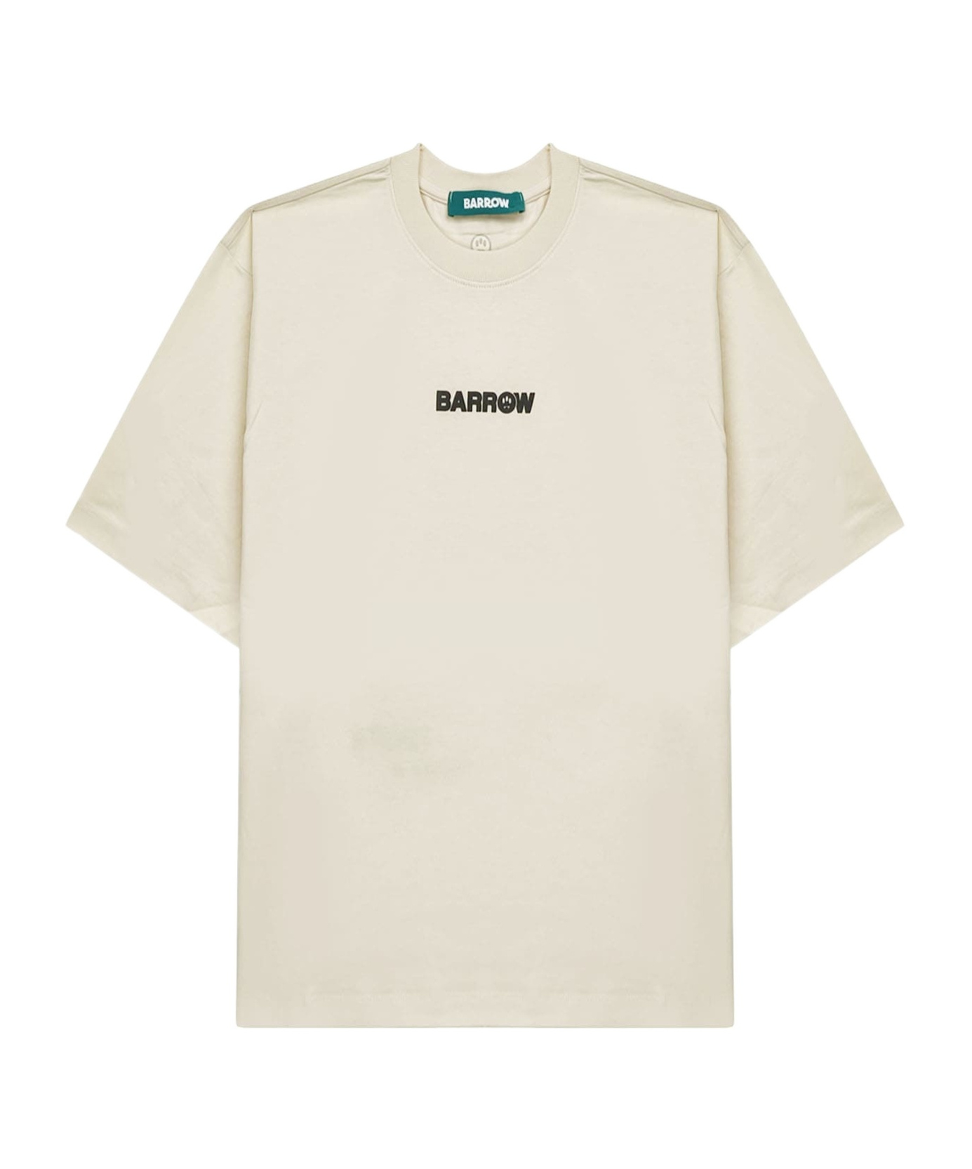 Barrow Logo Short-sleeved T-shirt In White