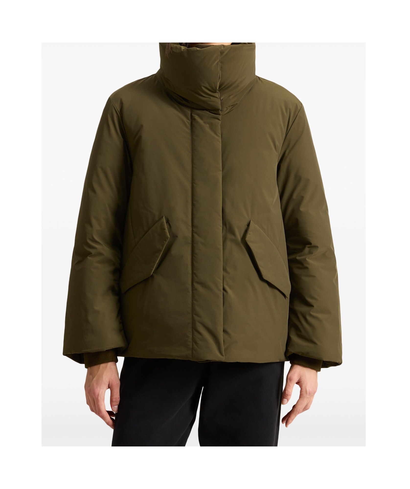 Woolrich Luxury Cocon Parka In Green