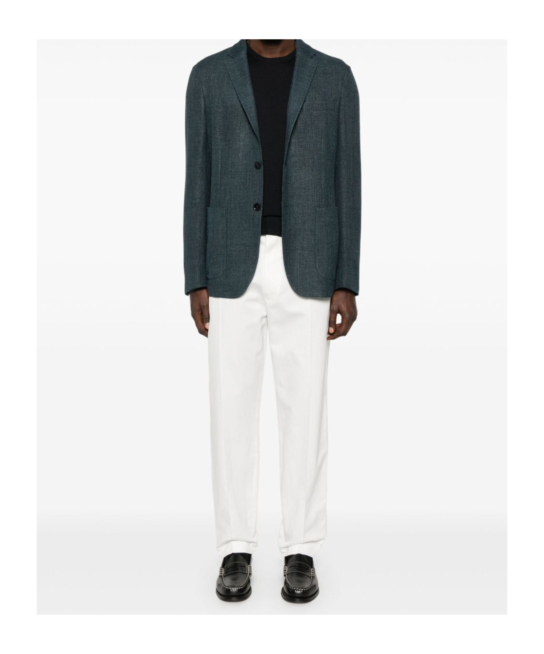 Shop Zegna Button Blazer