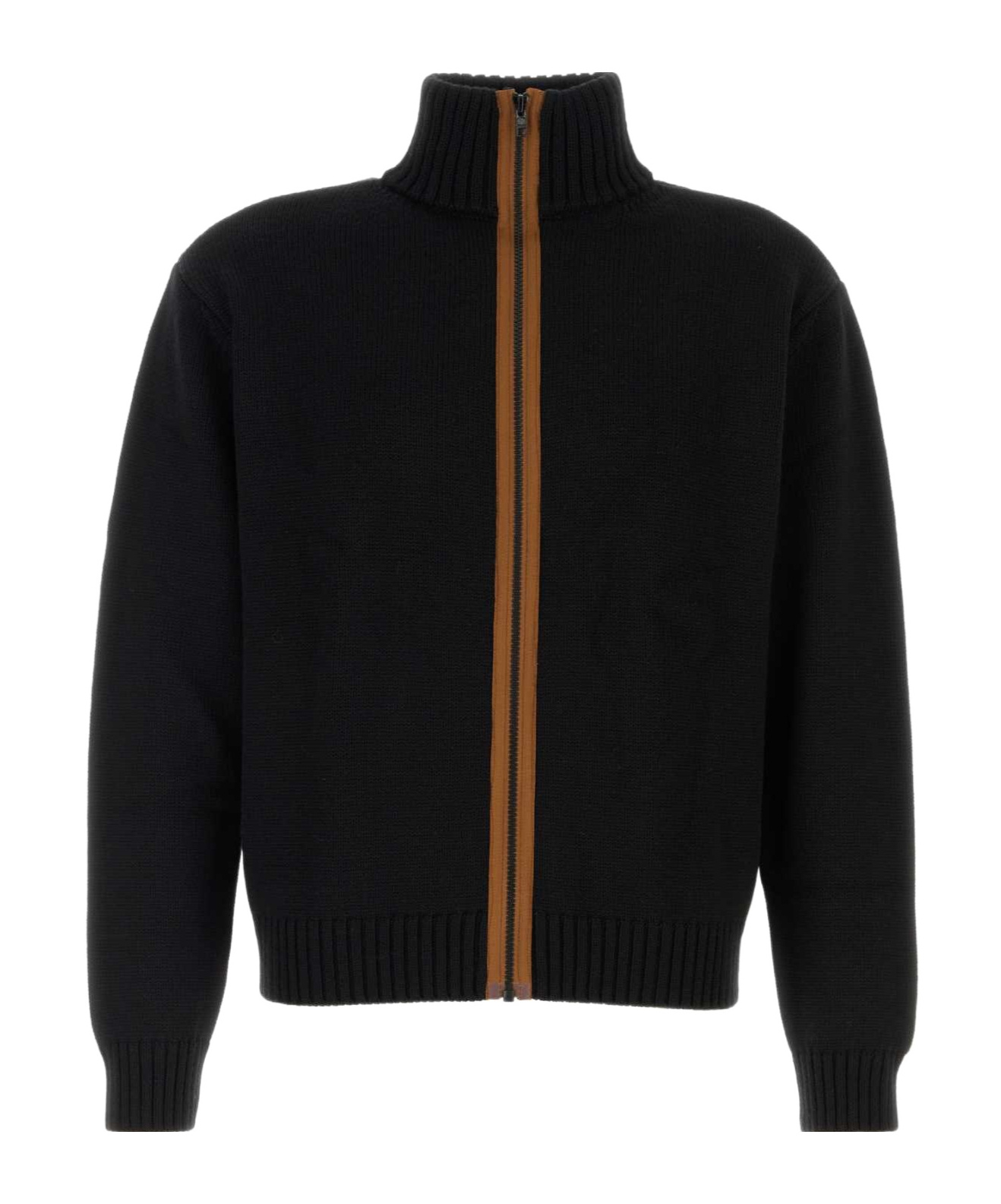 Gimaguas Alonso High-neck Cardigan In Black