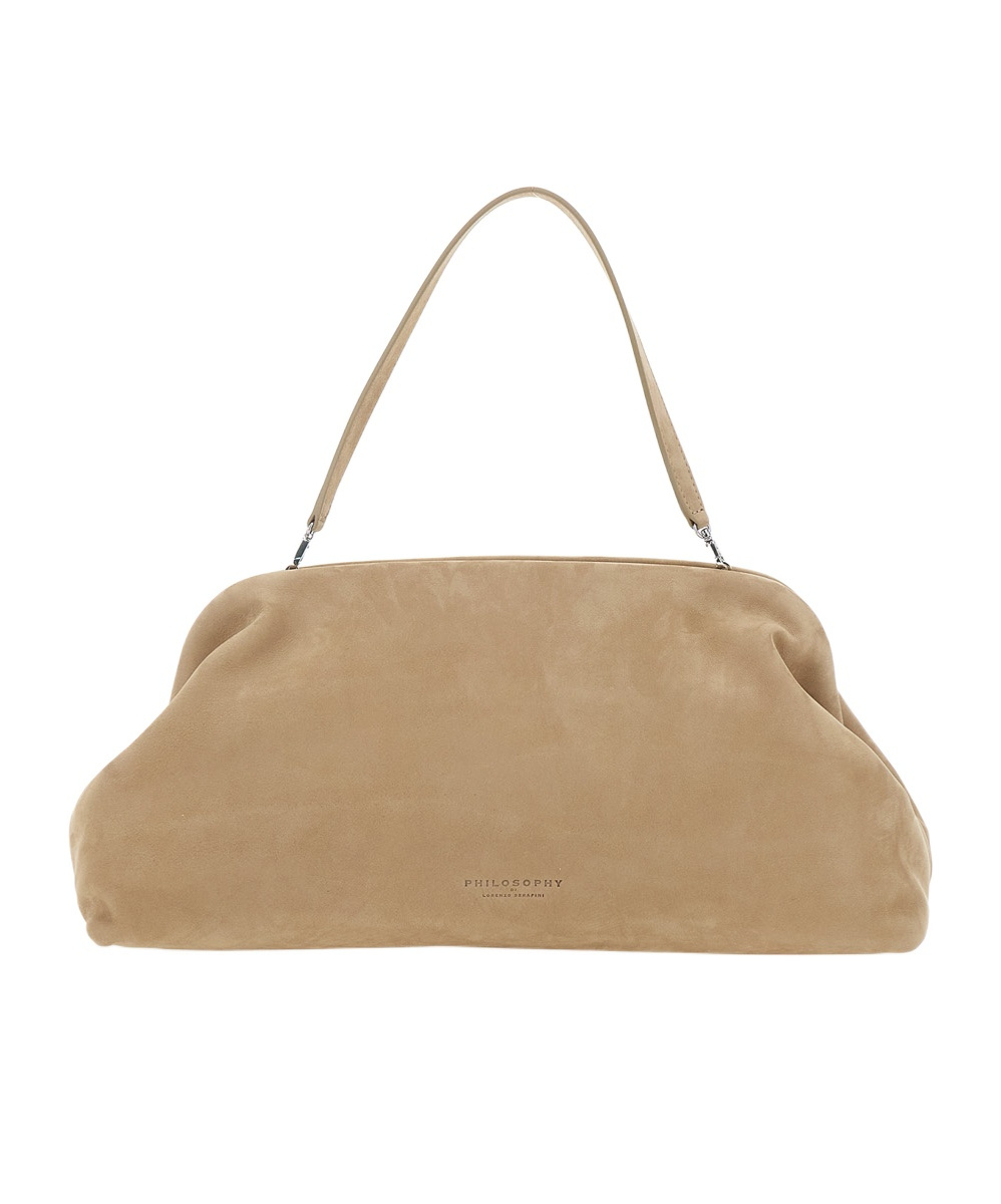 Philosophy Di Lorenzo Serafini Removable Handbag In Nude