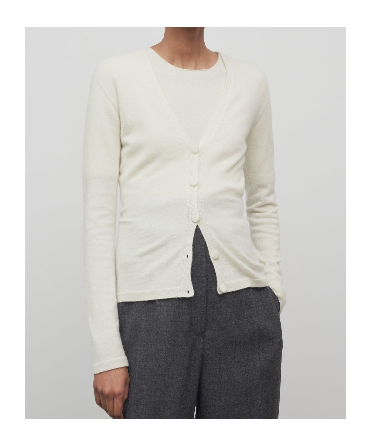 The Row Imperia Long-sleeved Cashmere Cardigan