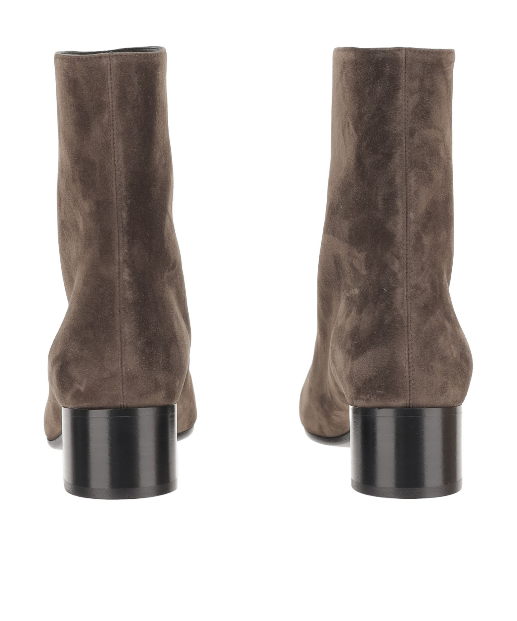 Khaite High-heeled Ankle Boots In Brown