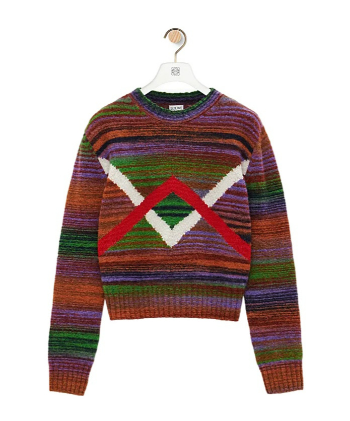 LOEWE ANAGRAM-PATCH SWEATER 